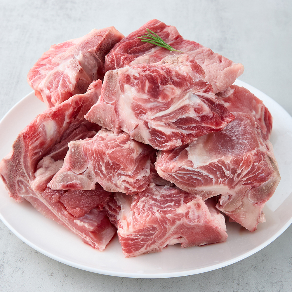 [푸른들] 국내산 한돈 돼지등뼈 감자탕용/찜용 (3kg~8kg)